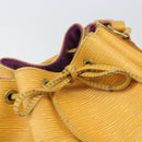 LOUIS VUITTON Epi Petit Noe Shoulder Bag Yellow M44109 LV Auth BA10392-17