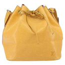 LOUIS VUITTON Epi Petit Noe Shoulder Bag Yellow M44109 LV Auth BA10392-13