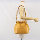 LOUIS VUITTON Epi Petit Noe Shoulder Bag Yellow M44109 LV Auth BA10392-20