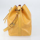 LOUIS VUITTON Epi Petit Noe Shoulder Bag Yellow M44109 LV Auth BA10392-3