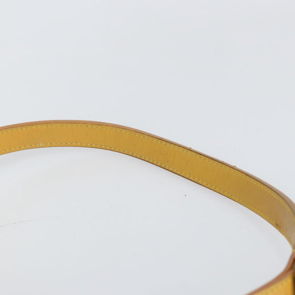 LOUIS VUITTON Epi Petit Noe Shoulder Bag Yellow M44109 LV Auth BA10392