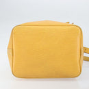 LOUIS VUITTON Epi Petit Noe Shoulder Bag Yellow M44109 LV Auth BA10392-5
