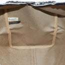 Christian Dior Trotter Canvas Boston Bag Navy Silver Auth BA10393-17