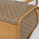 GUCCI Micro GG Supreme Hand Bag PVC Beige Gold 002 58 0219 Auth BA10396-10