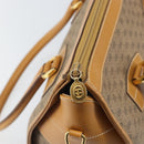 GUCCI Micro GG Supreme Hand Bag PVC Beige Gold 002 58 0219 Auth BA10396-14