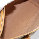 GUCCI Micro GG Supreme Hand Bag PVC Beige Gold 002 58 0219 Auth BA10396-16
