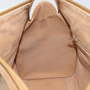 GUCCI Micro GG Supreme Hand Bag PVC Beige Gold 002 58 0219 Auth BA10396-18