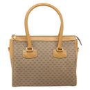 GUCCI Micro GG Supreme Hand Bag PVC Beige Gold 002 58 0219 Auth BA10396-2
