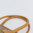 GUCCI Micro GG Supreme Hand Bag PVC Beige Gold 002 58 0219 Auth BA10396-8