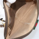 GUCCI GG Supreme Web Sherry Line Bag PVC Beige Gold 904 02 047 Auth BA10402-11