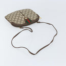 GUCCI GG Supreme Web Sherry Line Bag PVC Beige Gold 904 02 047 Auth BA10402-7