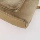GUCCI Bamboo Backpack Suede Leather Black Gold 003 2058 0030 Auth BA10404-16