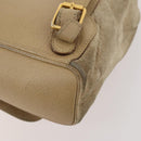 GUCCI Bamboo Backpack Suede Leather Black Gold 003 2058 0030 Auth BA10404-18