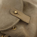 GUCCI Bamboo Backpack Suede Leather Black Gold 003 2058 0030 Auth BA10404-19