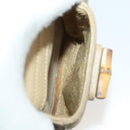 GUCCI Bamboo Backpack Suede Leather Black Gold 003 2058 0030 Auth BA10404-27