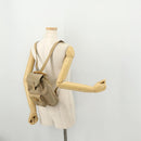 GUCCI Bamboo Backpack Suede Leather Black Gold 003 2058 0030 Auth BA10404-28
