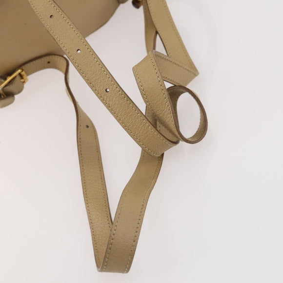 GUCCI Bamboo Backpack Suede Leather Black Gold 003 2058 0030 Auth BA10404