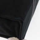 HERMES Fourre Tout GM Hand Bag Canvas Black Silver Auth BA10408-15