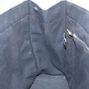 HERMES Fourre Tout GM Hand Bag Canvas Black Silver Auth BA10408-19