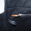 HERMES Fourre Tout GM Hand Bag Canvas Black Silver Auth BA10408-20