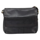 Salvatore Ferragamo Shoulder Bag Leather Brown Gold Auth BA10411-13