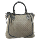 LOUIS VUITTON Monogram Idylle Buzasu Anjoul Hand Bag Platine M95622 Auth BA10412-13