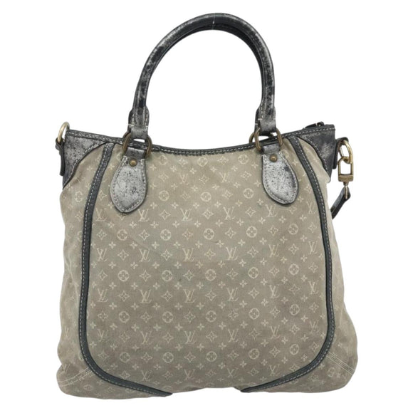 LOUIS VUITTON Monogram Idylle Buzasu Anjoul Hand Bag Platine M95622 Auth BA10412