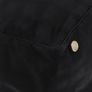 CHANEL New Travel line Tote Bag Nylon Black Gold CC Auth BA10413-15