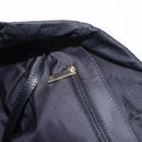 CHANEL New Travel line Tote Bag Nylon Black Gold CC Auth BA10413-19