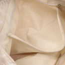 CHANEL New Travel Line Tote Bag Nylon Beige Gold CC Auth BA10414-23