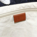 GUCCI GG Canvas Tote Bag Nylon Black Gold 282439 Auth BA10417-14