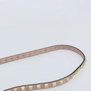 VALENTINO Tote Bag Leer 2way Roze Goud Auth BA10420-15