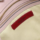 VALENTINO Tote Bag Leer 2way Roze Goud Auth BA10420-21