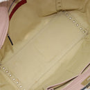 VALENTINO Tote Bag Leer 2way Roze Goud Auth BA10420-11