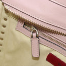 VALENTINO Tote Bag Leer 2way Roze Goud Auth BA10420-24