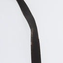 Salvatore Ferragamo Gancini Hand Bag Suede 2way Brown Gold Auth BA10426-9