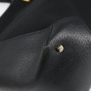 Salvatore Ferragamo Tragetasche Canvas Schwarz Gold Auth BA10431-16