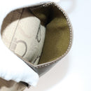 Salvatore Ferragamo Gancini Backpack Canvas Beige Gold Auth BA10432-27