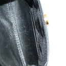 Gianni Versace Backpack Leather Black Gold Auth BA10433-24
