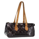 LOUIS VUITTON Monogram Vernis Rosewood Avenue Bag Amarante M93510 Auth BA10440-1