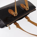 LOUIS VUITTON Monogram Vernis Rosewood Avenue Bag Amarante M93510 Auth BA10440-6
