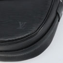LOUIS VUITTON Epi Jeune Fille MM Shoulder Bag Black M52152 LV Auth BA10442-14