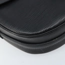 LOUIS VUITTON Epi Jeune Fille MM Shoulder Bag Black M52152 LV Auth BA10442-15