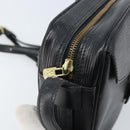 LOUIS VUITTON Epi Jeune Fille MM Shoulder Bag Black M52152 LV Auth BA10442-9