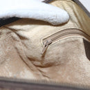 GUCCI GG Supreme Web Sherry Line Bag PVC Beige Gold 89 02 032 Auth BA10447-20