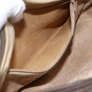 GUCCI GG Supreme Web Sherry Line Bag PVC Beige Gold 89 02 032 Auth BA10447-21