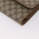GUCCI GG Supreme Shoulder Bag PVC Beige Gold 904 02 050 Auth BA10453-11