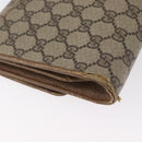 GUCCI GG Supreme Shoulder Bag PVC Beige Gold 904 02 050 Auth BA10453-12