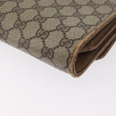 GUCCI GG Supreme Shoulder Bag PVC Beige Gold 904 02 050 Auth BA10453-13