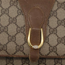 GUCCI GG Supreme Shoulder Bag PVC Beige Gold 904 02 050 Auth BA10453-14